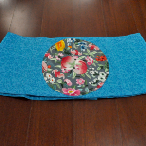 Obi Bunga Biru Muda