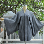Outer Kimono Shibori Gray