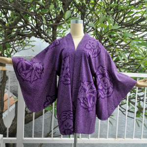 Outer Kimono Shibori Ungu