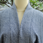 Outer Kimono Shibori Gray