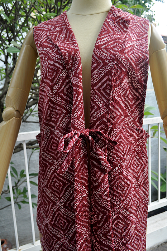 03 - Outerwear NS Shibori Red Outerwear NS Shibori Red