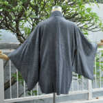 Outer Kimono Shibori Gray