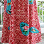 Rok Batik Nitik Bordir Merah