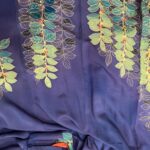 J05 - Kimono Navy Embroidery