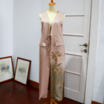 Outerwear Long NS Latte Ribbon