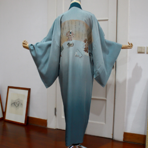 Kimono Dark Gray - Japanese Man