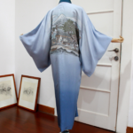 Kimono Silver Blue - Village View #2