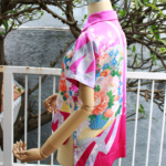 Blouse Purple Flowers