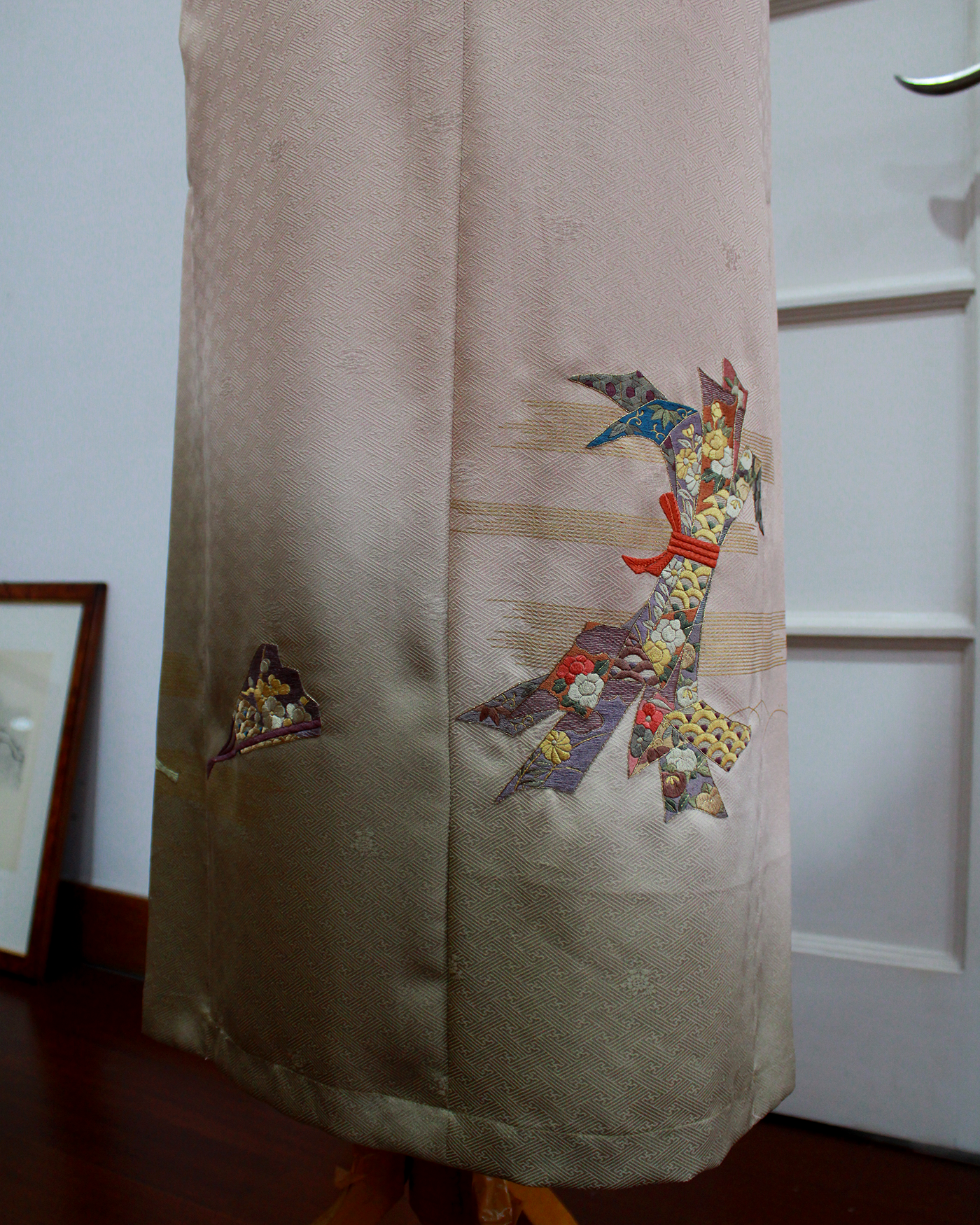 05 - Outerwear Long NS Latte Ribbon