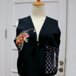 Outer Vest Batik Black