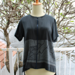 Cardigan Shibori Abu Muda