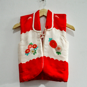 Outerwear Kids Cream-Red