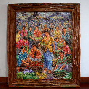 02 - Lukisan Pasar Bali #2
