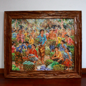 04 - Lukisan Pasar Bali #2