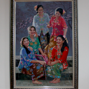 05 - Lukisan 5 Wanita Kebaya