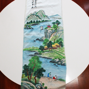 Dekorasi Embroidery Wash in the River