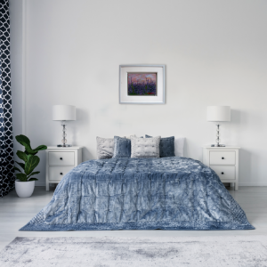 Mockup Lukisan Bunga Lavender