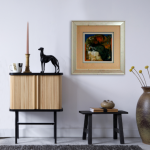 Mockup Lukisan Abstract #1