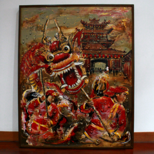 Lukisan Kulit Barongsai