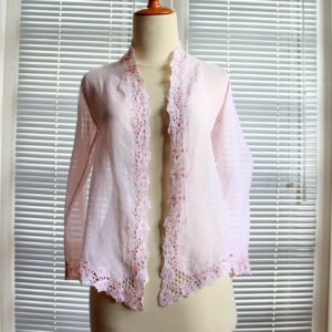 Kebaya Antik Softpink Embroidery