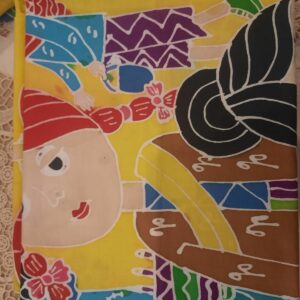Kain Batik Tulis Penjual Jamu - Kuning