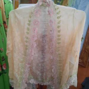Kebaya Antik Renda Kembang Pink