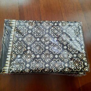 Batik Cap Merah Bunga