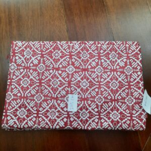 Batik Cap Merah Bunga