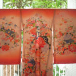 Kimono Anak Bunga Emroidery