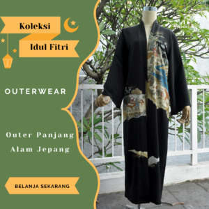 Outer Panjang Alam Jepang