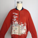 Jacket Silk With Hand Painted (L) - X101