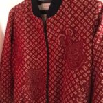 Silk Shibori Jacket (S) - X208